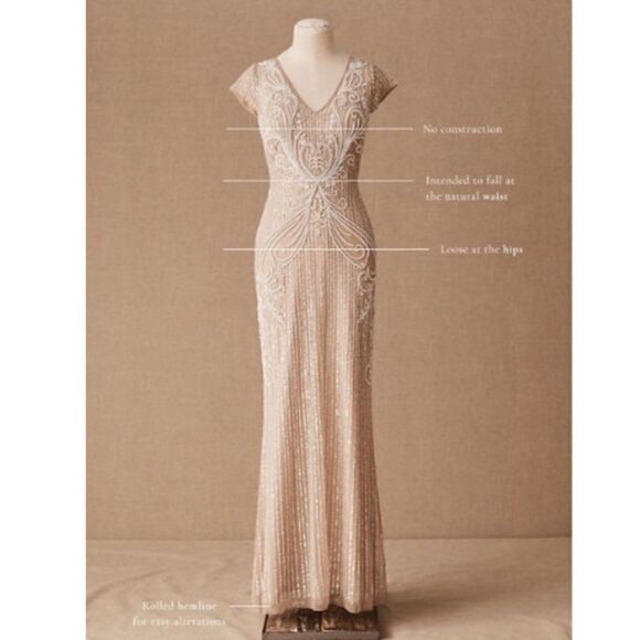 New Anthropologie x BHLDN Sanders Dress - Picture 9 of 11